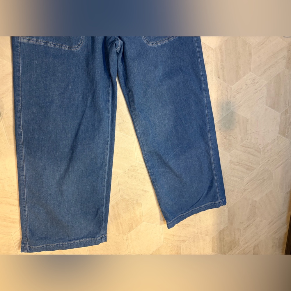 American Eagle Outfitters Blue Flare & Wide Leg Jeans - Picture 4 of 6